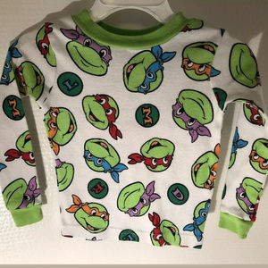 NICKELODEON TEENAGE MUTANT NINJA TURTLE LS PJ TOP